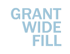 Grant Wide Fill Font