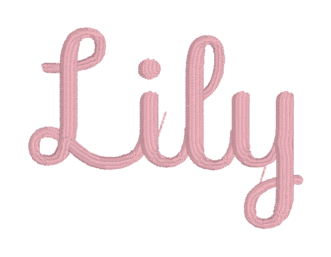 Lilies Cursive Lily Name Fonts
