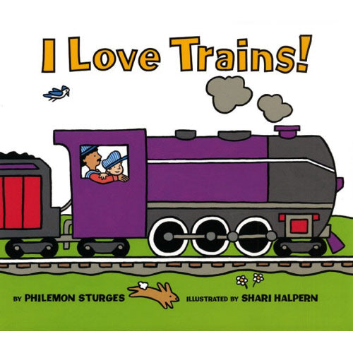 I Love Trains Book