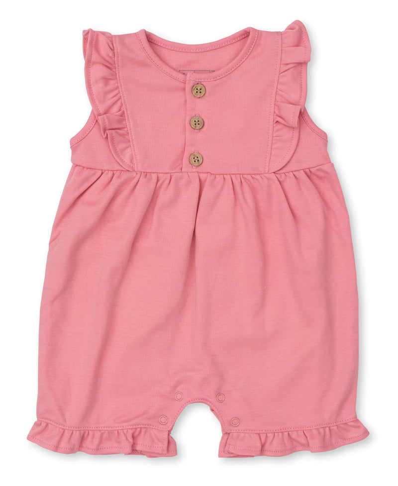 Short Playsuit - Star Zone Pink