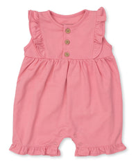 Short Playsuit - Star Zone Pink